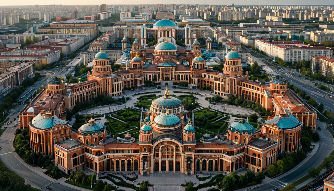 Казанский Кремль с высоты